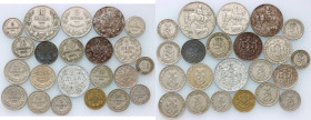 Bulgaria, set of coins from 1888-1941, (22 pieces)