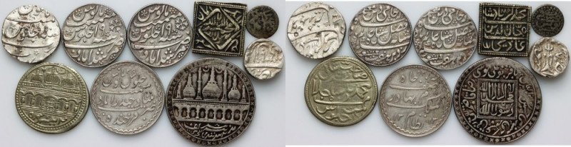 India, coin and tokens set, (9 pieces)