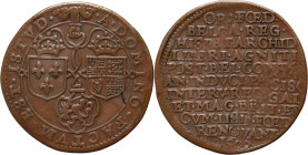Netherlands, token/medal from 1609, Alliance of England, France and the Netherlands