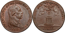 Austrian Netherlands, Francis II, Token 1792