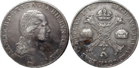 Austrian Netherlands, Francis II, Kronenthaler 1793 M, Milan