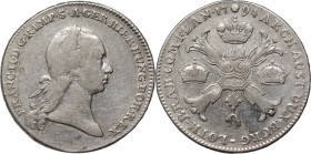 Austrian Netherlands, Francis II, Kronenthaler 1794, Brussels