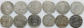 Germany, Bavaria, 17th century 2 Kreuzers coin set, (6 pieces)