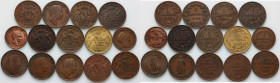 Germany, set of coins from 1829-1871, (14 pieces)