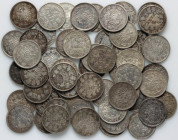 Germany, set of silver coins 1/2 Mark, (60 pieces)