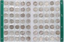 Germany, set of 1 Mark from 1886-1910, various mints, (35 pieces)