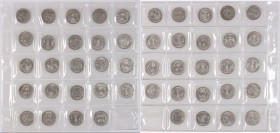 Germany, set of 50 Pfennig from 1927-1938, various mints, (24 pieces)