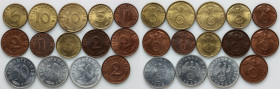 Germany, Third Reich, set of coins from 1938-1941, (14 pieces)
