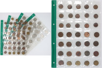 Germany, Federal Republic of Germany, set of coins from 1948-1972, various mints, (107 pieces)