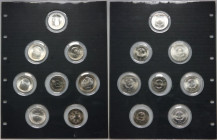 Germany, GDR, set of coins from 1969-1971, (8 pieces)