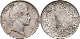 Germany, Bavaria, Ludwig I, Gulden 1838, Munich