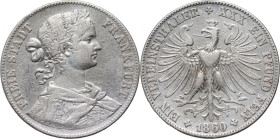 Germany, Frankfurt, Thaler 1860