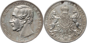 Germany, Hanover, George V, Thaler 1865 B, Hanover