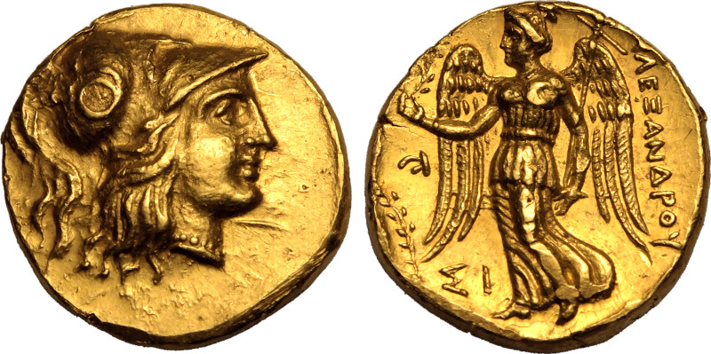 ANCIENT GREECE. KINGDOM OF MACEDON. Alexander III 'the Great'. 
Gold Stater, da...