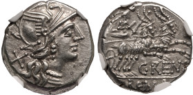 Cn. Gellius AR Denarius