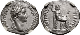 Tiberius AR Denarius