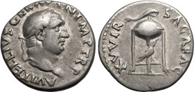 Vitellius AR Denarius