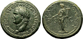 Titus Æ Sestertius