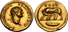 Domitian (Caesar) AV Aureus