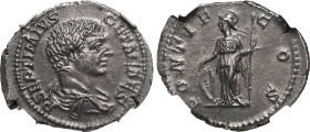 Geta (Caesar) AR Denarius