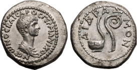 Seleucis and Pieria, Antioch, Nero (Caesar) AR Didrachm