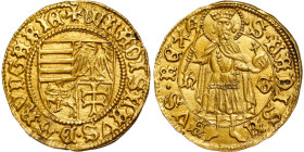 Hungary – Wladislaus I. (1440-1444) Goldgulden o.J. (1441) Hermannstadt