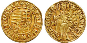 Hungary – Matthias Corvinus (1458 – 1490) Goldgulden Kremnitz