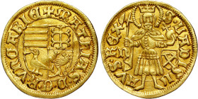 Hungary – Matthias Corvinus (1458 – 1490) Goldgulden Neustadt