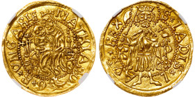 Hungary – Matthias Corvinus (1458 – 1490) Goldgulden Kremnitz