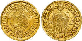 Hungary – Wladislaus II. (1490-1516) Goldgulden 1509 Hermannstadt