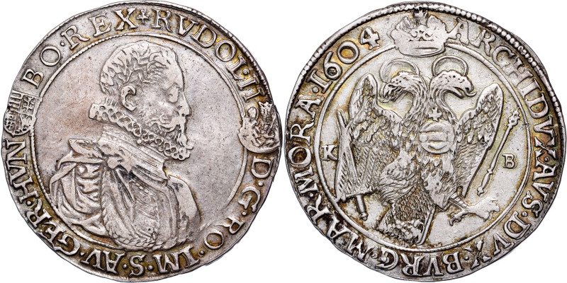 Rudolph II, House of Habsburg
Thaler 1604 Kremnica

Rudolf II., RDR
Taler 16...