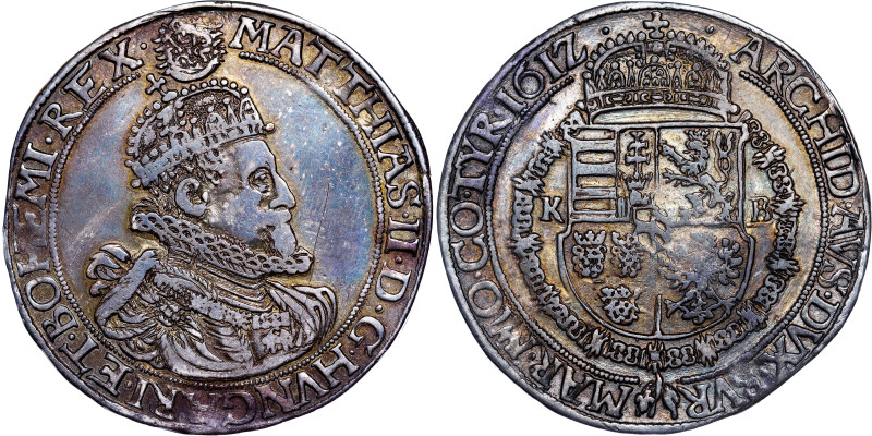 House of Habsburg | RDR
Matthias II, House of Habsburg
½ Thaler 1612 Kremnitz...