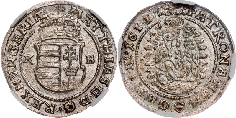 House of Habsburg | RDR
Matthias II, House of Habsburg
Groschen 1611 Kremnitz...