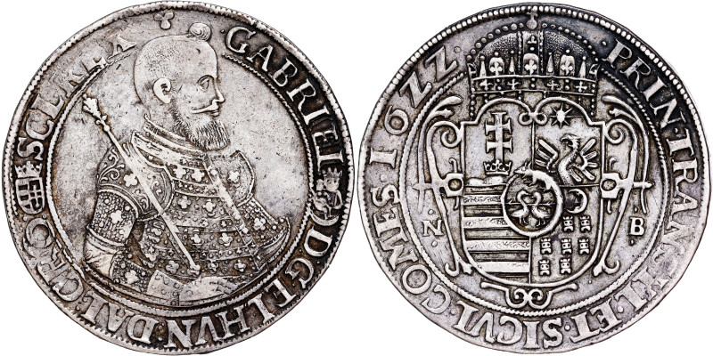 Gabriel Bethlen, Transylvania
Thaler 1622 NB Baia Mare
Rare!

Gabriel Bethle...