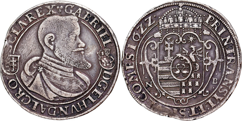 Gabriel Bethlen, Transylvania
Thaler 1622 NB Baia Mare
Rare!

Gabriel Bethle...