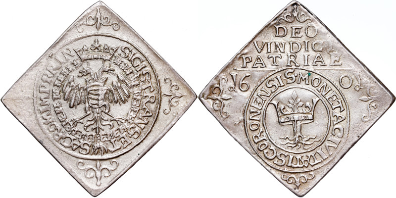 Thaler 1601 Brașov, Urban strike.
19th century later strike, „Resch-Prägung”
R...