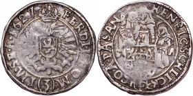 Bohemia - Schlick - Heinrich IV. (1612-1650)
3 Kreuzer 1627