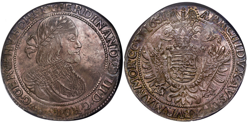 Ferdinand III, House of Habsburg
Thaler 1651 Kremnica

Ferdinand III., RDR
T...