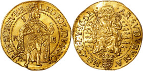 House of Habsburg - Leopold I. (1657-1705) Ducat 1661 KB