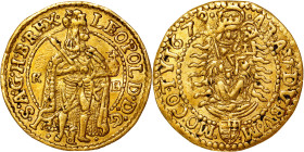 House of Habsburg - Leopold I. (1657-1705) Ducat 1679 KB