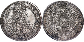 Leopold I. (1657-1705) Thaler 1703 KB