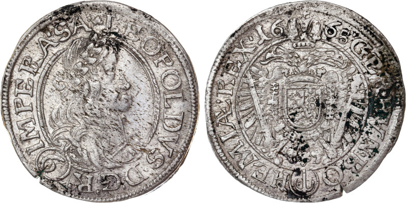 Leopold I, House of Habsburg
VI Kreuzer 1665 Prague

Leopold I., RDR
VI Kreu...