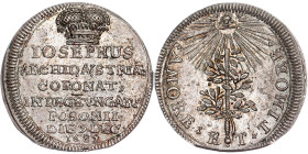 Joseph I. (1705-1711) 1687 Coronation Token