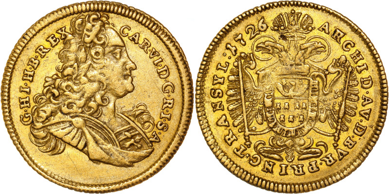 Charles VI. (1711-1740) Ducat 1726 Gyulafehérvár / Alba Iulia

Karl VI., (1711...