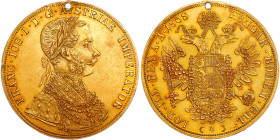 Franz Joseph I. (1848-1916) 4 Ducat 1868 A