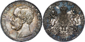 German States - Hannover Georg V. 1851-1866. Thaler 1862 B