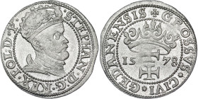 Poland – Stefan Batory. Trojak (3 grosze) 1578 Danzig