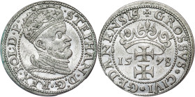 Poland – Stefan Batory. Trojak (3 grosze) 1578 Danzig