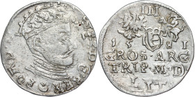 Poland – Stefan Batory. Trojak (3 grosze) 1581 Vilnius