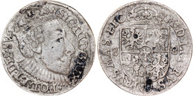 Poland – Sigismund III Vasa Groschen (Trojak) 1588 ID